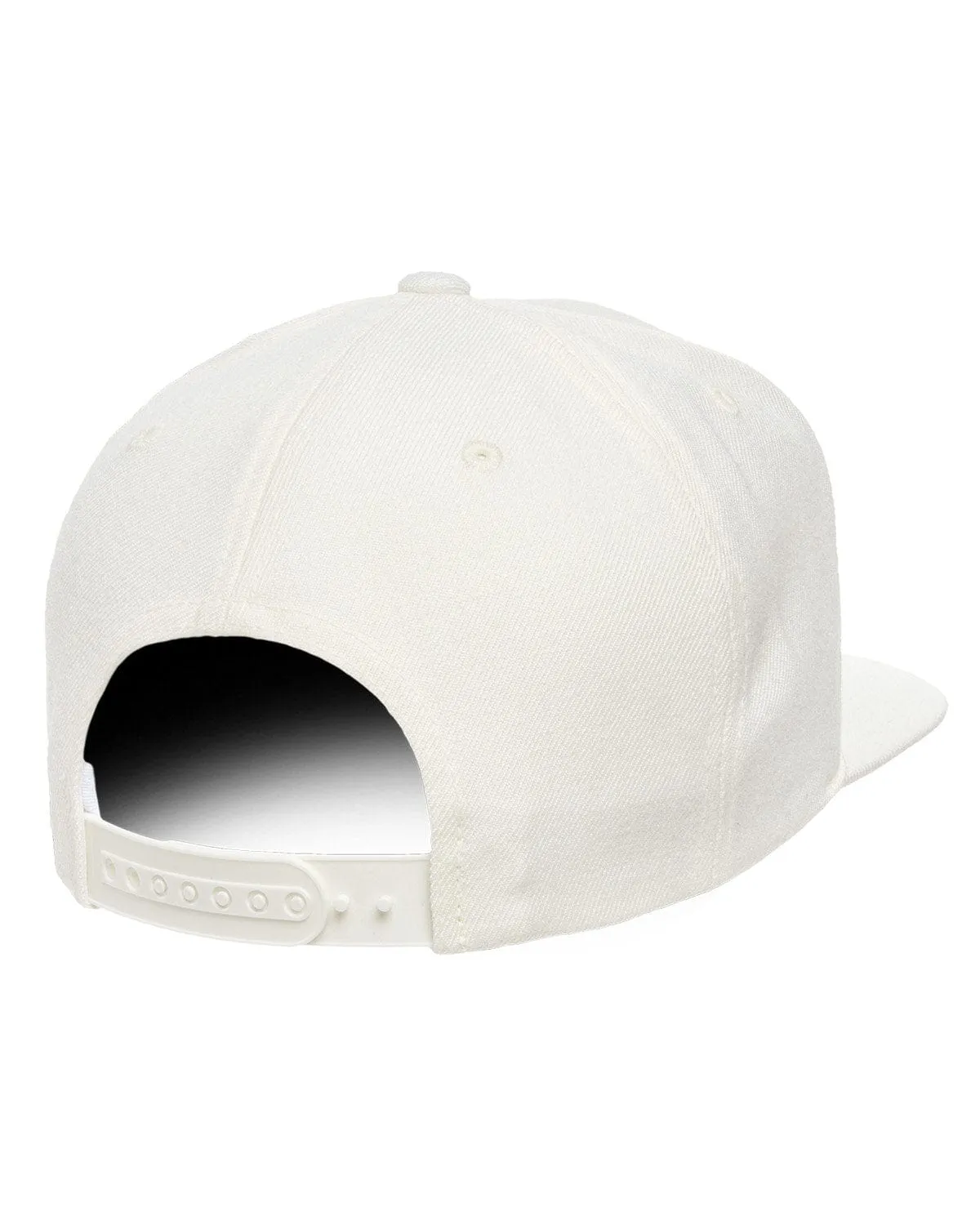 Yupoong 6-Panel Structured Flat Visor Cap