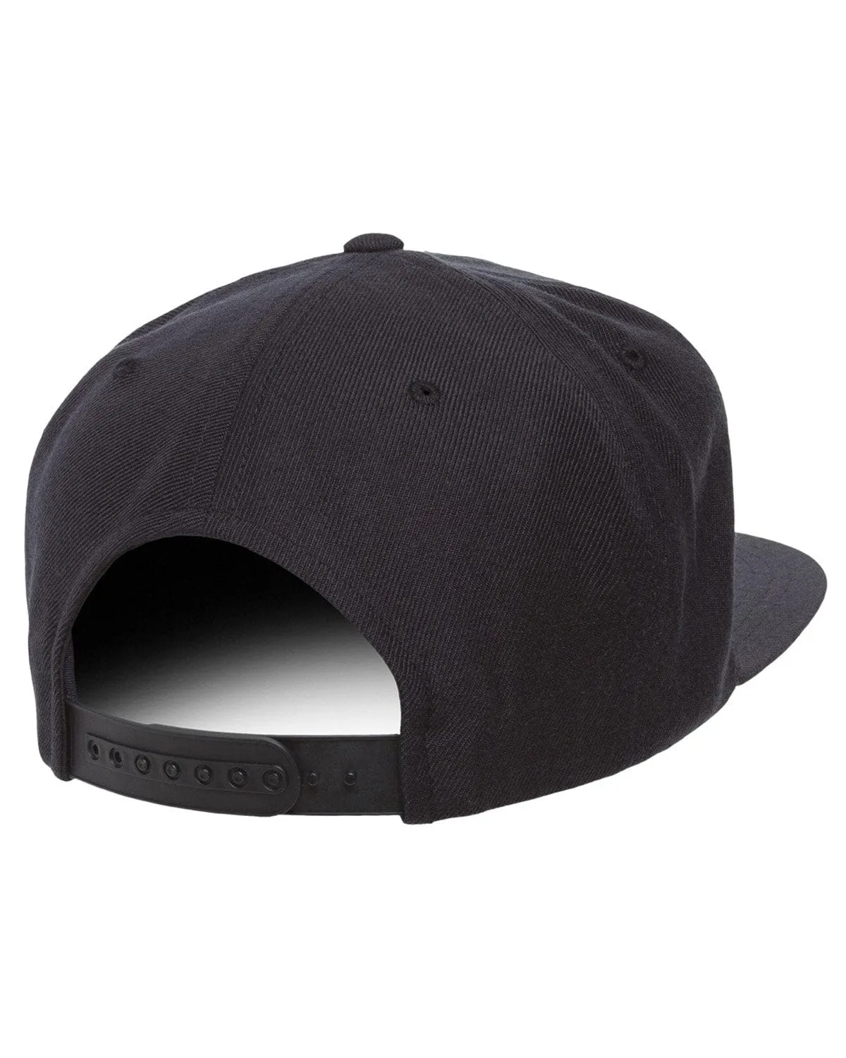 Yupoong 6-Panel Structured Flat Visor Cap