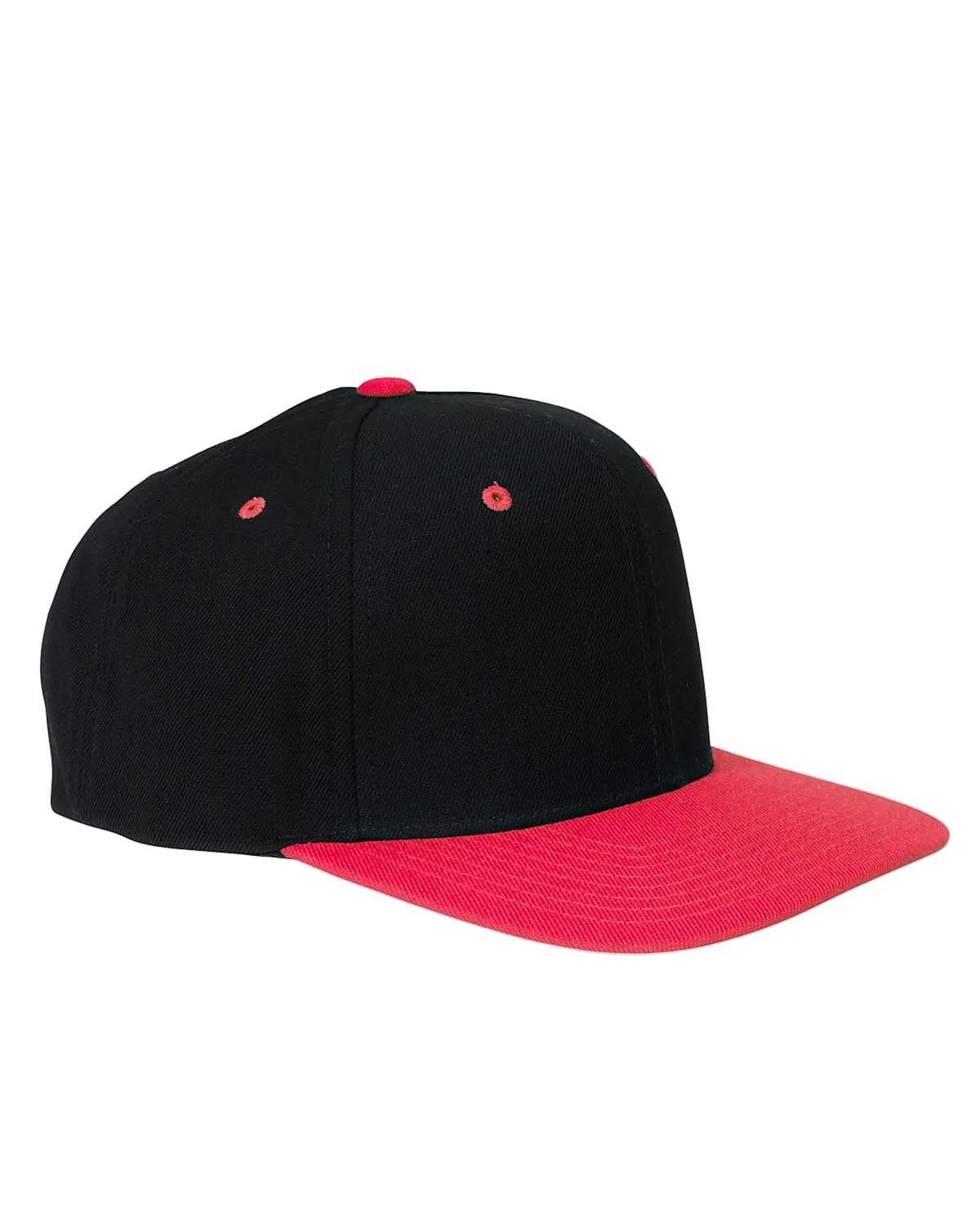 Yupoong 6-Panel Structured Flat Visor Cap