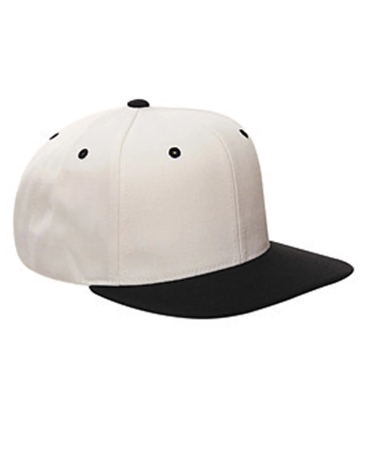 Yupoong 6-Panel Structured Flat Visor Cap