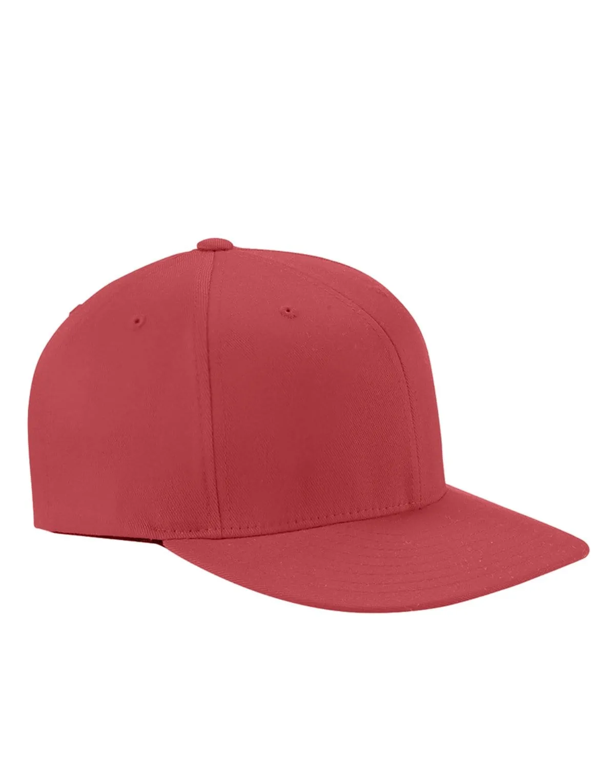 Yupoong Wooly Twill Pro Baseball On-Field Cap with Flat Bill