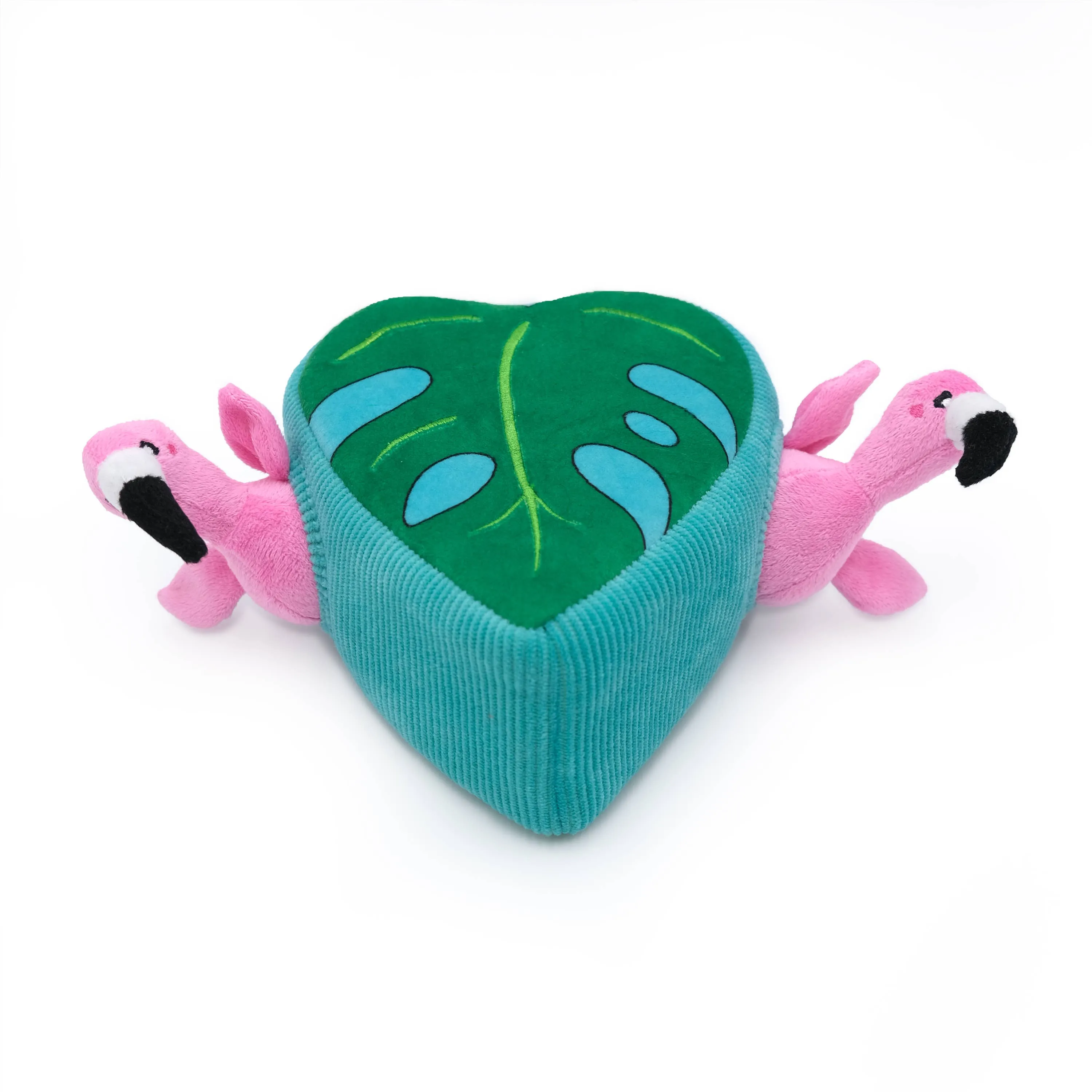 ZippyPaws - Zippy Burrow® - Flamingos in Monstera