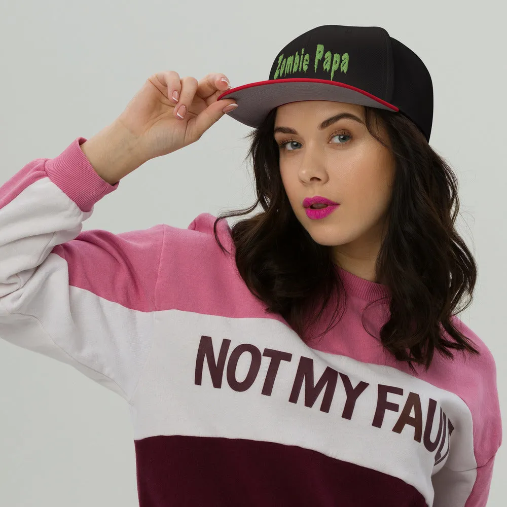 Zombie Papa Snapback Hat