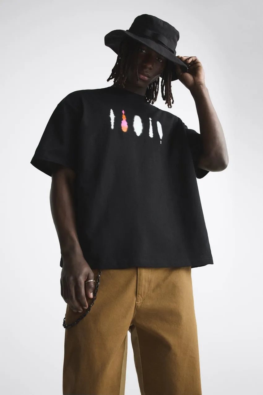 ZR SPRAY PRINT T-SHIRT